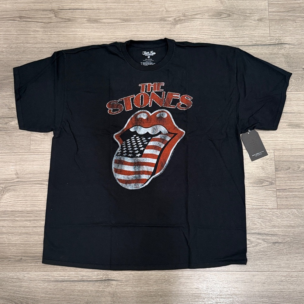 Junk Food Clothing The Rolling Stones North American Tour 1981 Band Tee Men’s XL